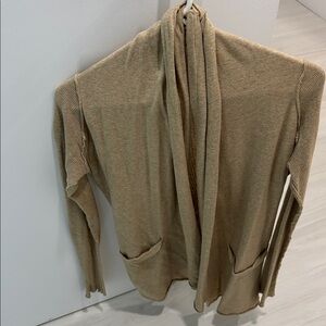 Camel cardigan